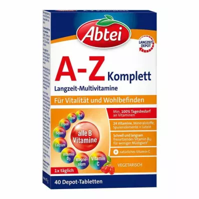 ABTEI A-Z Complete tabletės, 40 vnt ABTEI A-Z Complete tabletės, 40 vnt