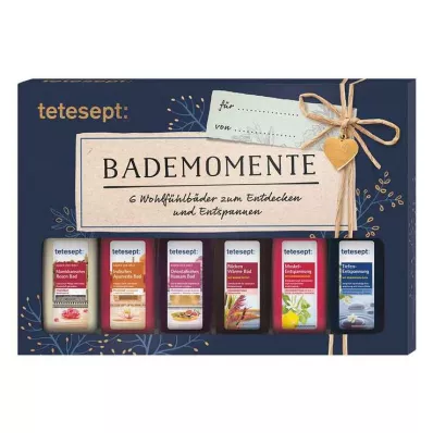 Tetesept dovanų rinkinys vonios momentai, 6x20 ml