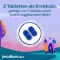 Imodium acute duo - nuo ūmaus viduriavimo su vidurių pūtimu, 12 vnt