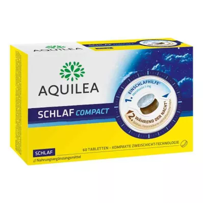 AQUILEA Sleep Compact tabletės, 60 kapsulių AQUILEA Sleep Compact tabletės, 60 kapsulių