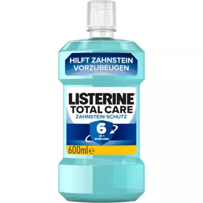 LISTERINE Total Care burnos skalavimo skystis nuo dantų akmenų, 600 ml