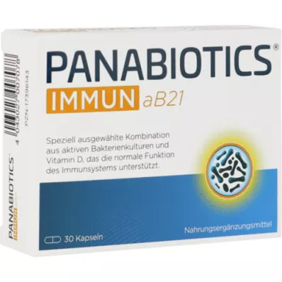 PANABIOTICS IMMUN aB21 kapsulės, 30 kapsulių