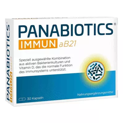 Panabiotics Immune aB21 kapsulės (30 vnt.) Panabiotics Immune aB21 kapsulės (30 vnt.)