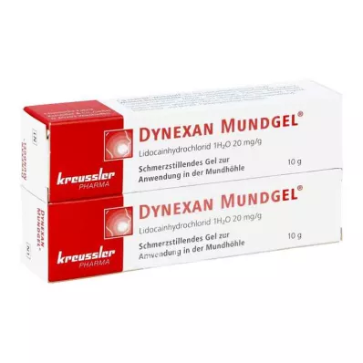 Dynexan burnos gelis (2x10 g) Dynexan burnos gelis (2x10 g)