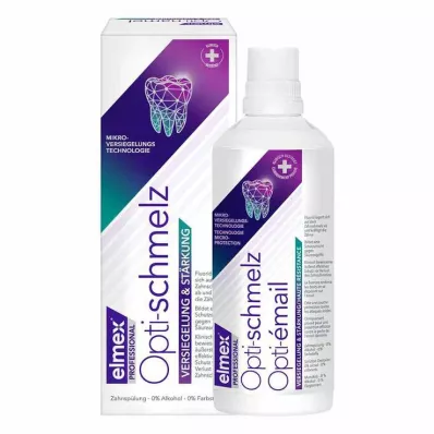 Elmex Opti-emamel Profesionalus dantų skalavimo skystis, 400 ml Elmex Opti-emamel Profesionalus dantų skalavimo skystis, 400 ml