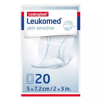 Leukomed® skin jautri 5x7,2 cm, 20 vnt Leukomed® skin jautri 5x7,2 cm, 20 vnt