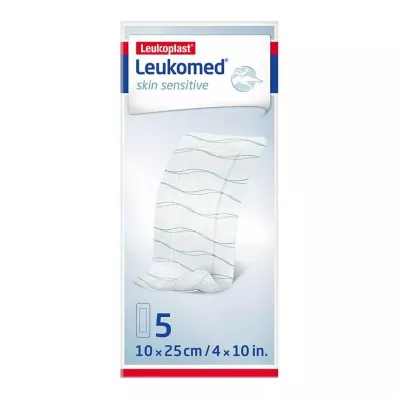 Leukomed® skin jautri 10x25 cm, 5 vnt
