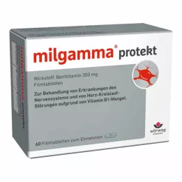 MILGAMMA protekt plėvele dengtos tabletės, 60 vnt