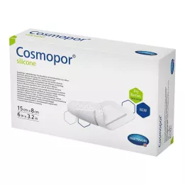 COSMOPOR silikoninis žaizdų tvarstis 8x15 cm, 5 vnt