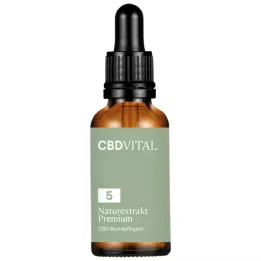 NATUREXTRAKT Premium 5% CBD aliejus, 30 ml