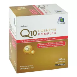 COENZYM Q10 100 mg kapsulės+vitaminai+mineralai, 240 vnt