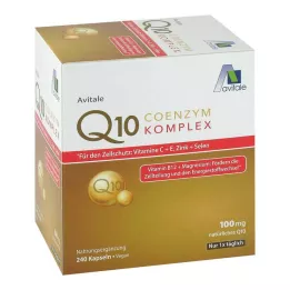 COENZYM Q10 100 mg kapsulės+vitaminai+mineralai, 240 vnt