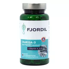 FJORDIL Omega-3 kapsulės, 120 kapsulių