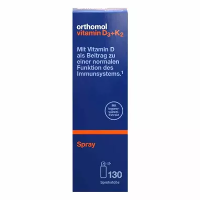 Orthomol Vitamin D3 + K2 Purškiklis, 20 ml Orthomol Vitamin D3 + K2 Purškiklis, 20 ml