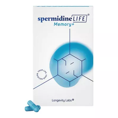 SPERMIDINELIFE Memory+ kapsulės, 60 kapsulių
