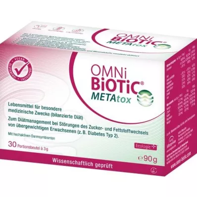 OMNI BiOTiC Metatox paketėlis, 30X3 g