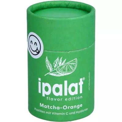 IPALAT Pastilių skonio leidimas Matcha-Orange, 40 vnt