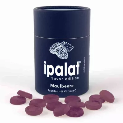 Ipalat Pastilles Flavour Edition Mulberry (40 vnt.) Ipalat Pastilles Flavour Edition Mulberry (40 vnt.)