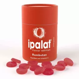 IPALAT Rambutano skonio pastilių leidimas, 40 vnt