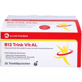 B12 TRINK Vit AL Geriamasis buteliukas, 30X8 ml