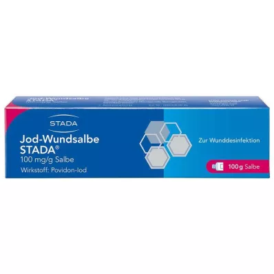 Jodo žaizdų tepalas STADA 100 mg / g, 100 g Jodo žaizdų tepalas STADA 100 mg / g, 100 g