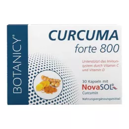 CURCUMA FORTE 800 su NovaSol Curcumin kapsulėmis, 30 vnt