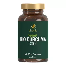 CURCUMA 3000 ekologiškų kapsulių, 60 kapsulių