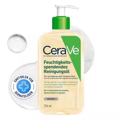 CERAVE Valomasis aliejus, 236 ml