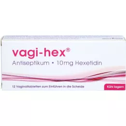 VAGI-HEX 10 mg makšties tabletės, 12 vnt