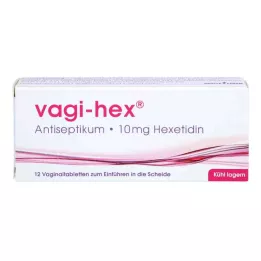 VAGI-HEX 10 mg makšties tabletės, 12 vnt