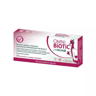 Omni Biotic Immune D pastilės, 30 vnt Omni Biotic Immune D pastilės, 30 vnt