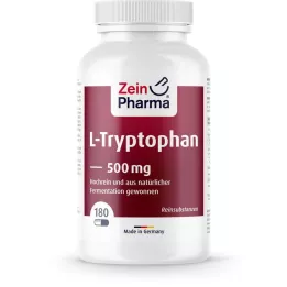 L-TRYPTOPHAN 500 mg kapsulės, 180 vnt