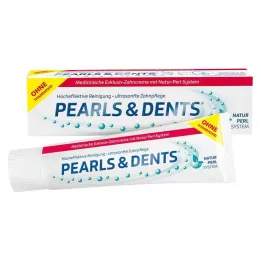 PEARLS &amp; DENTS Išskirtinė dantų pasta be titano dioksido, 15 ml