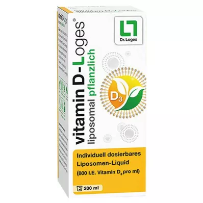VITAMIN D-LOGES liposominis augalinis, 200 ml