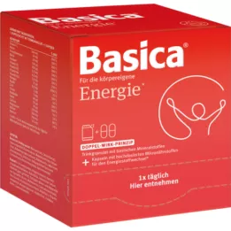 BASICA Energijos geriamosios granulės + kapsulės 30 dienų Kpg, 30 vnt