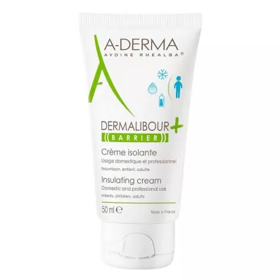 A-DERMA DERMALIBOUR+ BARRIER izoliacinis kremas, 50 ml