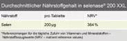 Instructions for use for Selenase 200 XXL tabletės, 90 vnt - 3