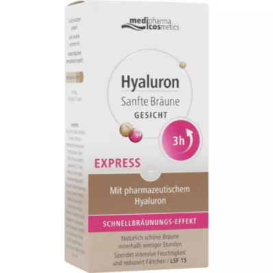 HYALURON SANFTE Tan Express veido kremas, 30 ml