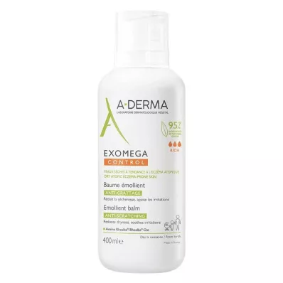 A-Derma Exomega Control Balm drėkinamasis, 400 ml A-Derma Exomega Control Balm drėkinamasis, 400 ml