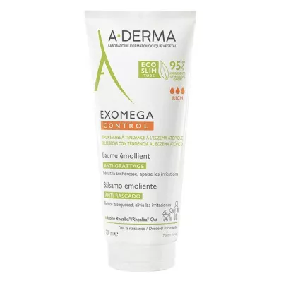 A-Derma Exomega Control Balm drėkinamasis, 200 ml A-Derma Exomega Control Balm drėkinamasis, 200 ml