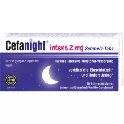 CEFANIGHT intens 2 mg emalio tabletės, 60 vnt