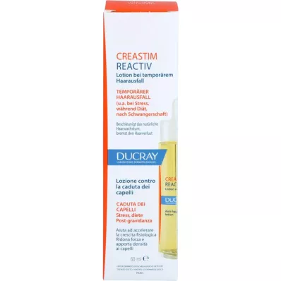 DUCRAY CREASTIM REACTIV Losjonas nuo plaukų slinkimo, 60 ml