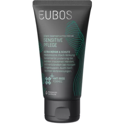 EUBOS SENSITIVE Ultra Repair &amp; Apsauginis rankų kremas, 75 ml