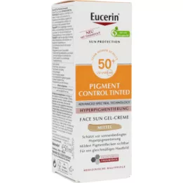 EUCERIN Sun Fluid Pigment Control terpė LSF 50+, 50 ml
