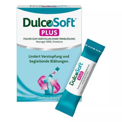 DULCOSOFT Plus milteliai geriamajam tirpalui ruošti, 10 vnt