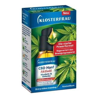 KLOSTERFRAU CBD Kanapių aliejus, 50 ml KLOSTERFRAU CBD Kanapių aliejus, 50 ml