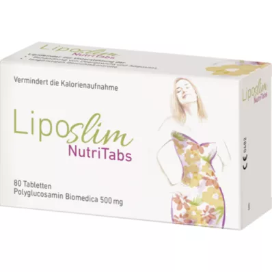 LIPOSLIM NutriTabs tabletės, 80 vnt