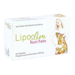 LIPOSLIM NutriTabs tabletės, 80 vnt