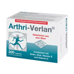 ARTHRI-VERLAN kaip maisto papildas Tabletės, 200 kapsulių