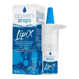 OCUVERS lašai LipiX akių lašai, 10 ml